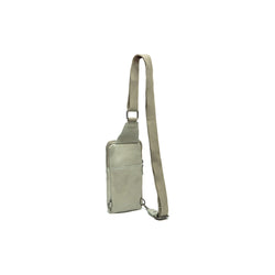 Leren Sling Bag Oceaan Groen Cambridge