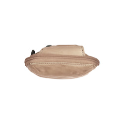 Leren Sling Bag Beige Cambridge