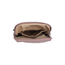Leren Sling Bag Lavendel Lila Cambridge