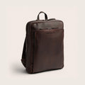 Leder Laptop Rucksack Braun Jasper