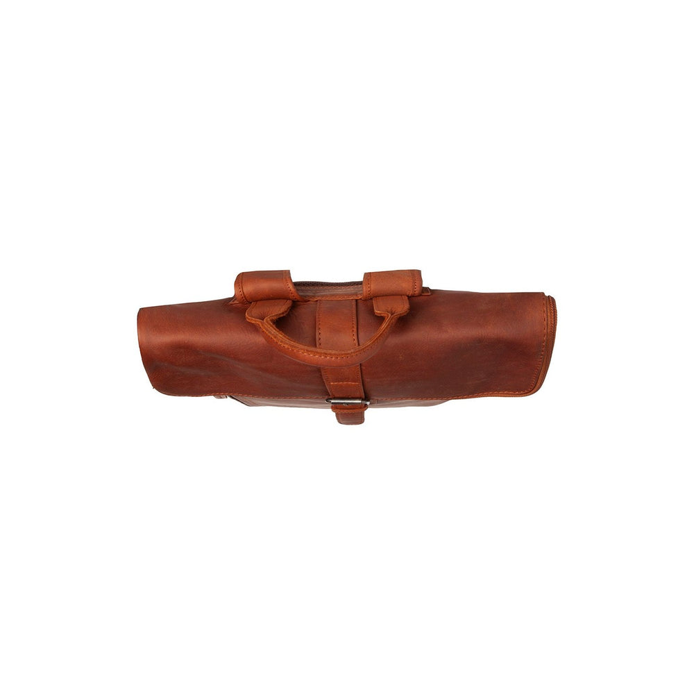 Leather Laptop Backpack Cognac Larsson