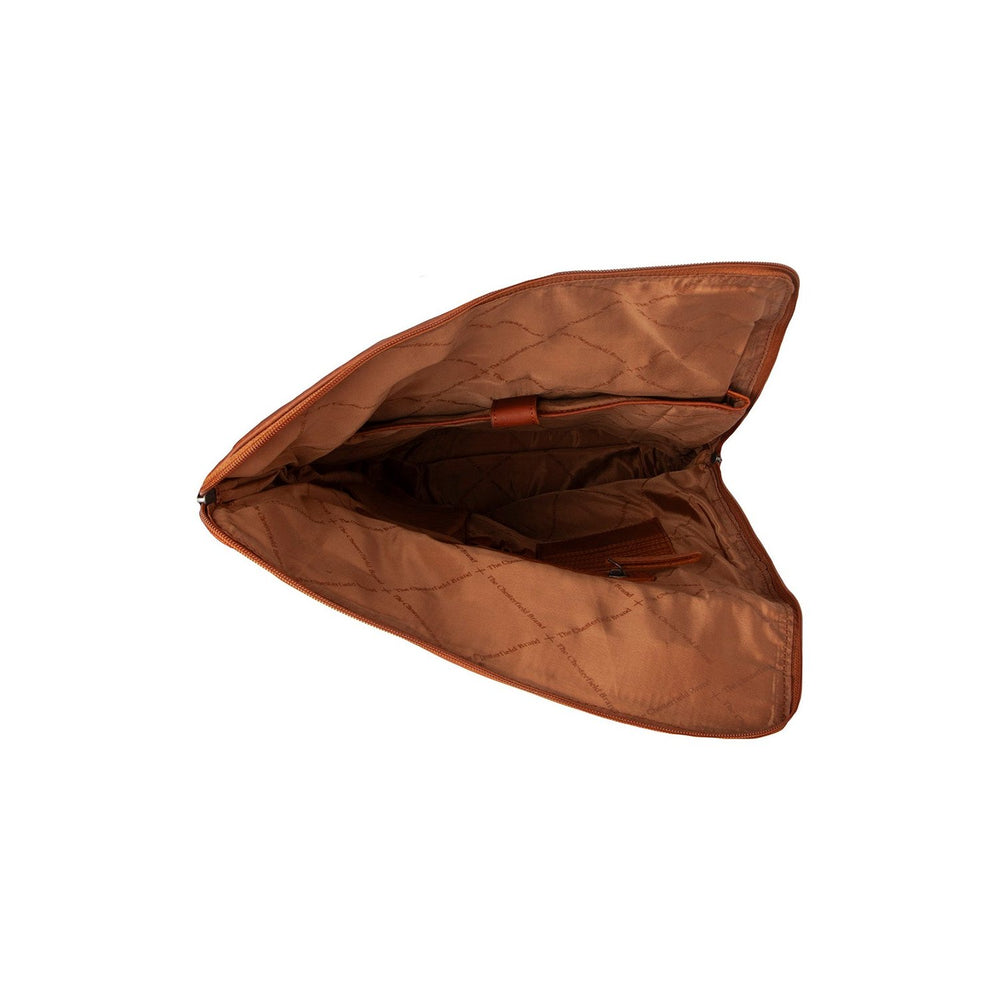 Leather Laptop Backpack Cognac Larsson