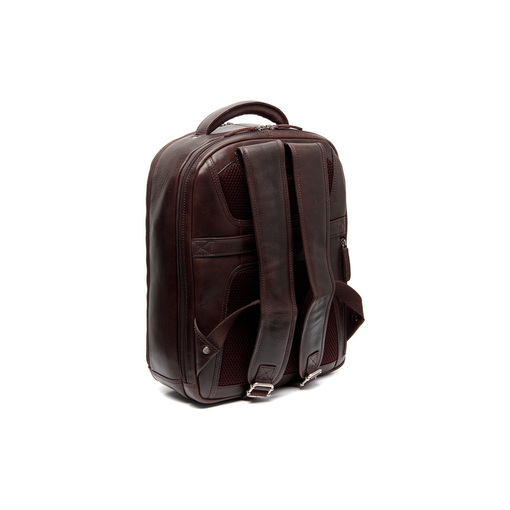 Leder Laptop Rucksack Braun Maggiore