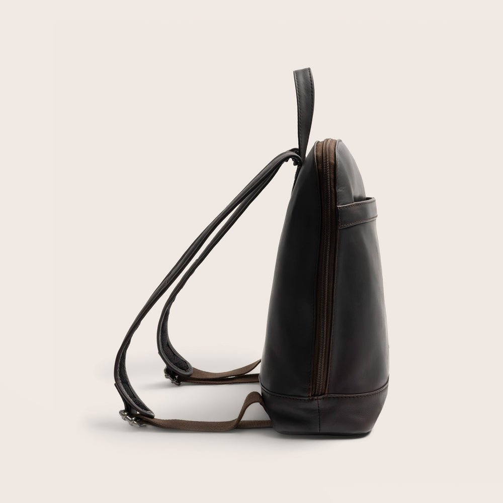 Leder Rucksack Braun Tigris