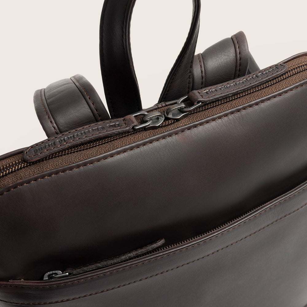 Leder Rucksack Braun Tigris