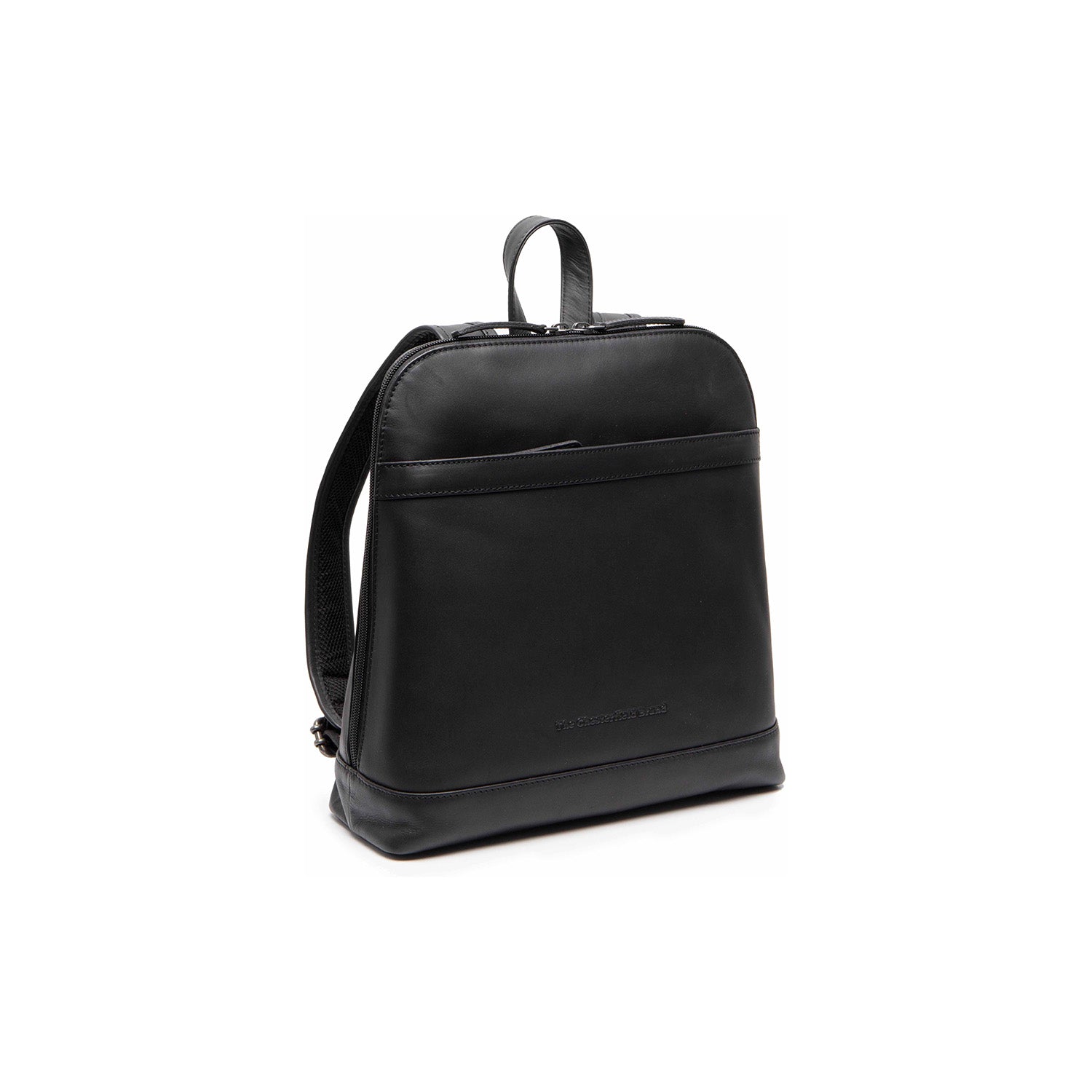 Leder Rucksack Schwarz Tigris