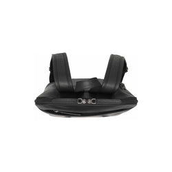 Leder Rucksack Schwarz Tigris