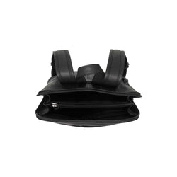 Leder Rucksack Schwarz Tigris