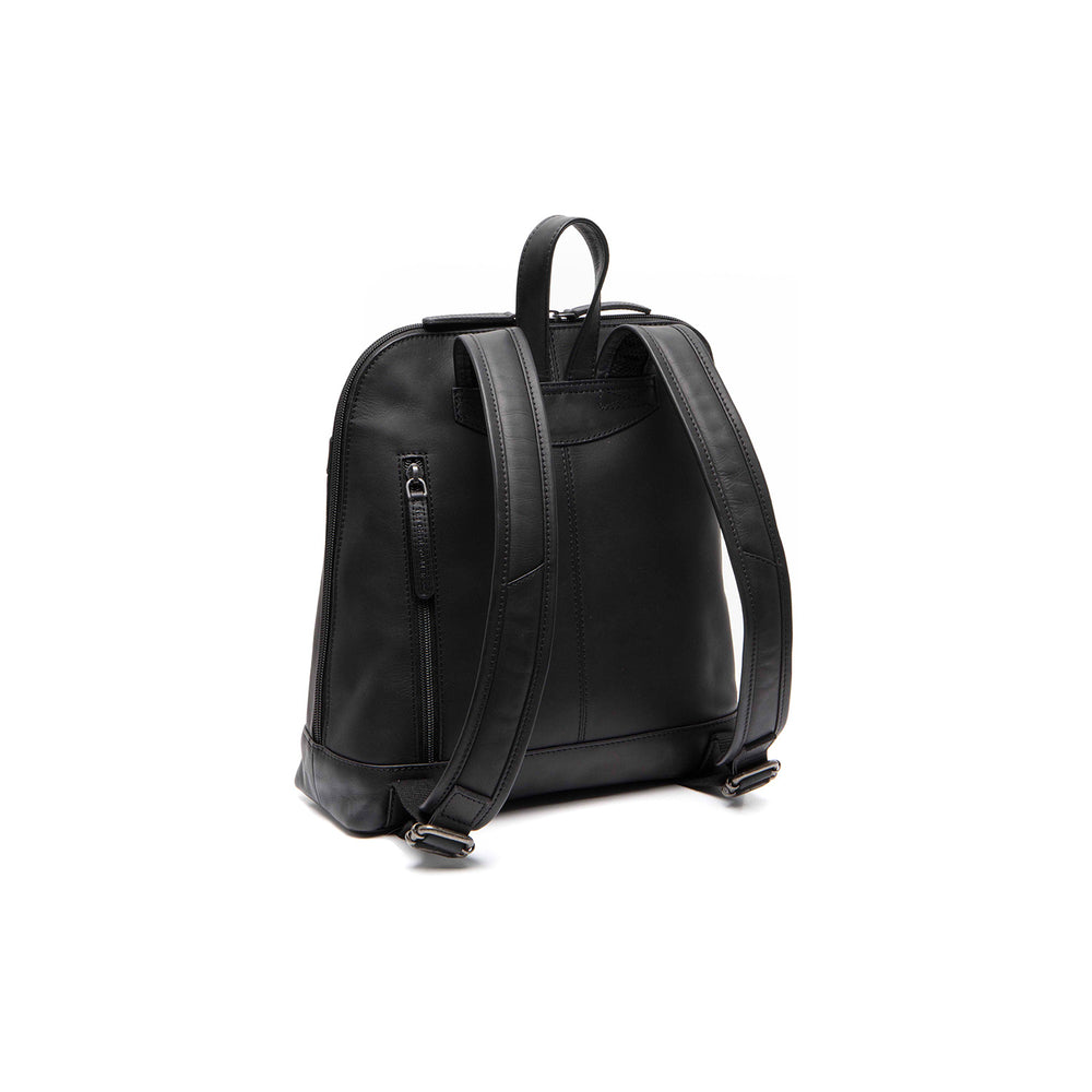 Leather Backpack Black Tigris