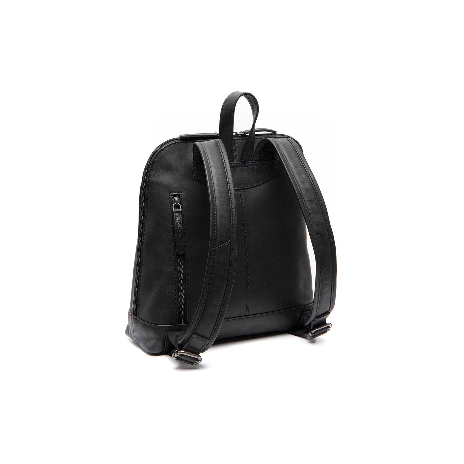 Leder Rucksack Schwarz Tigris