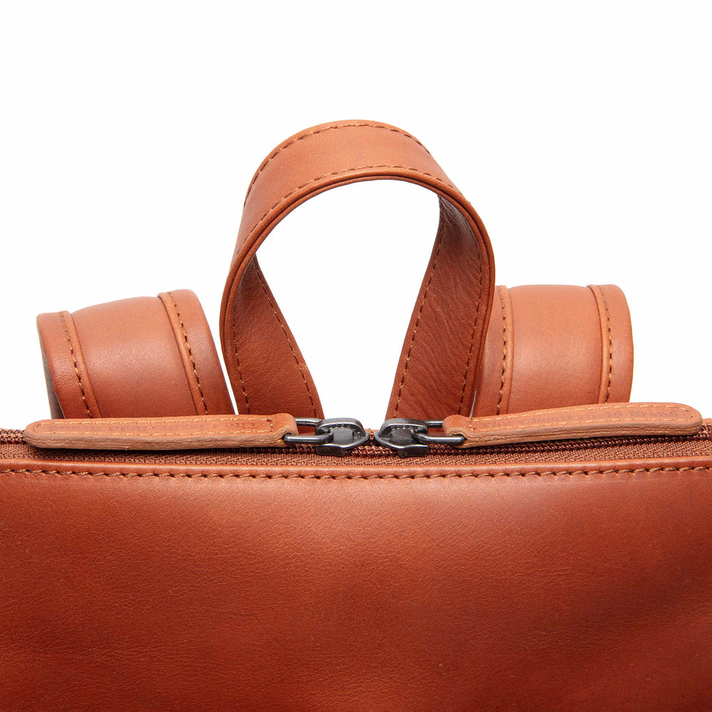 Leather Backpack Cognac Tigris