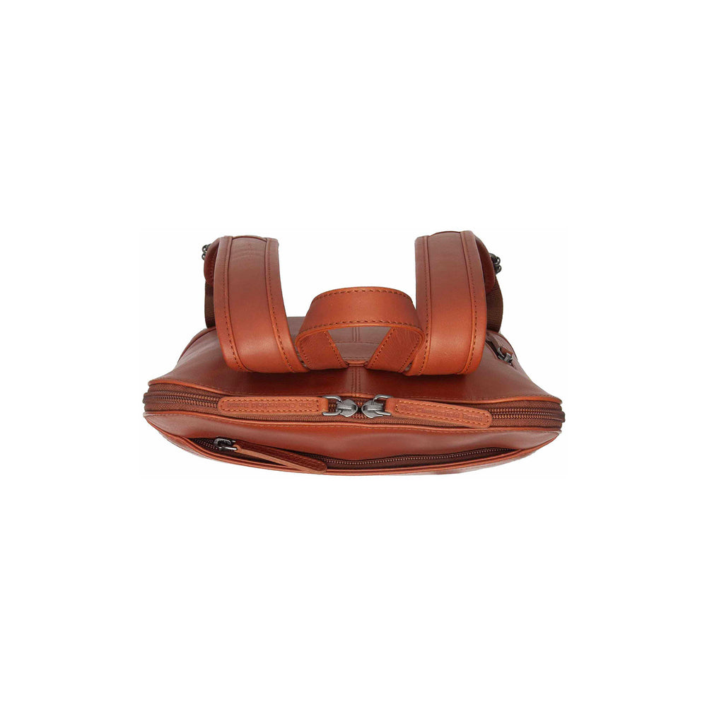 Leather Backpack Cognac Tigris