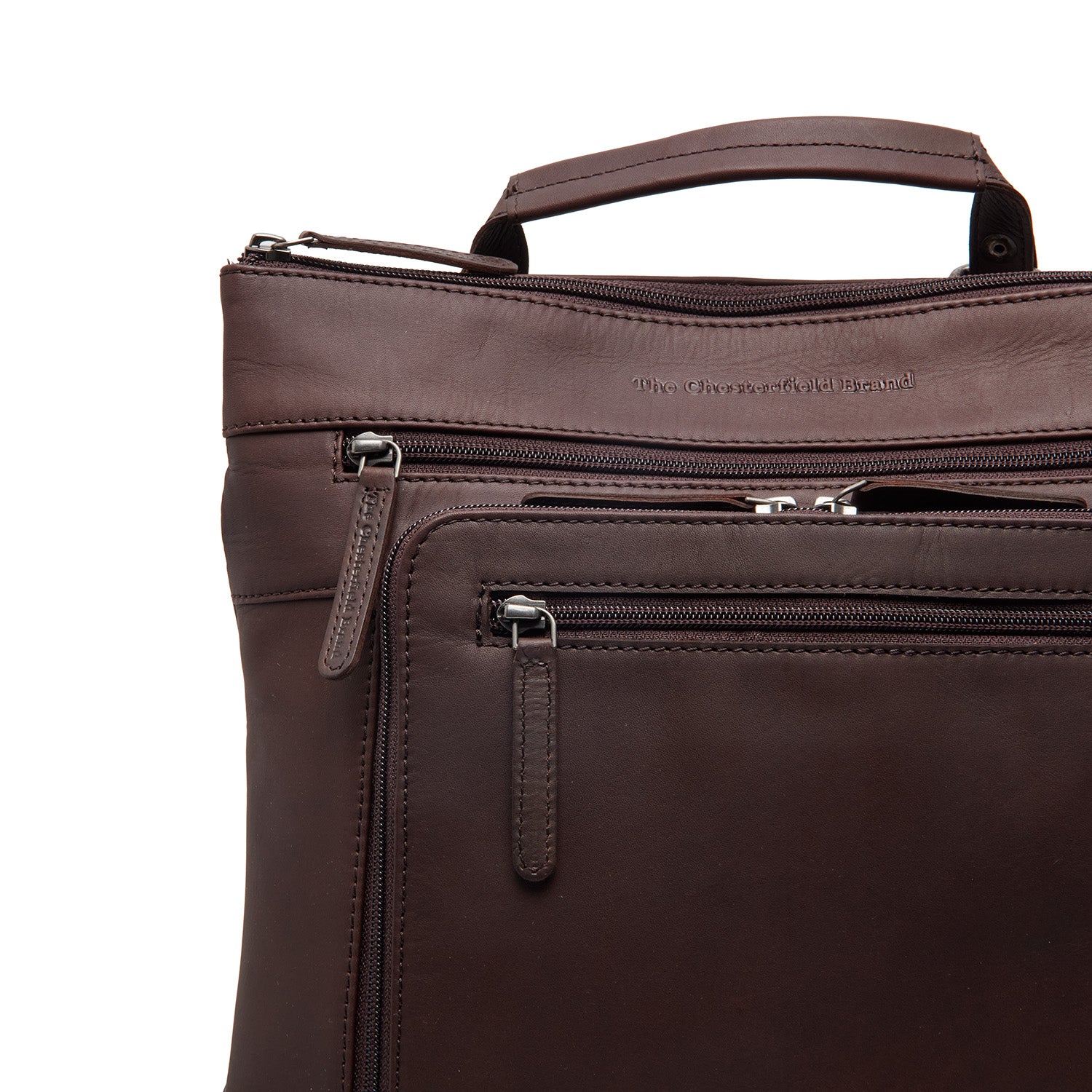 Leder Rucksack Braun Caldero