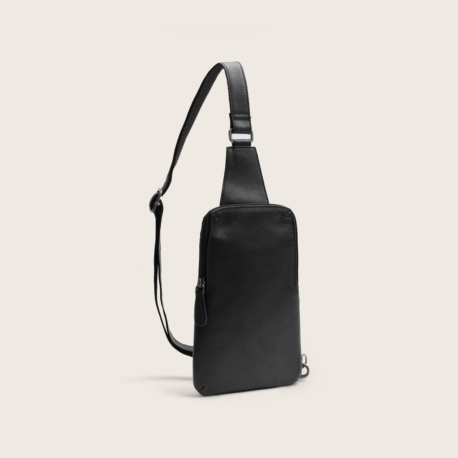 Sacoche Holster en Cuir Noir Isley
