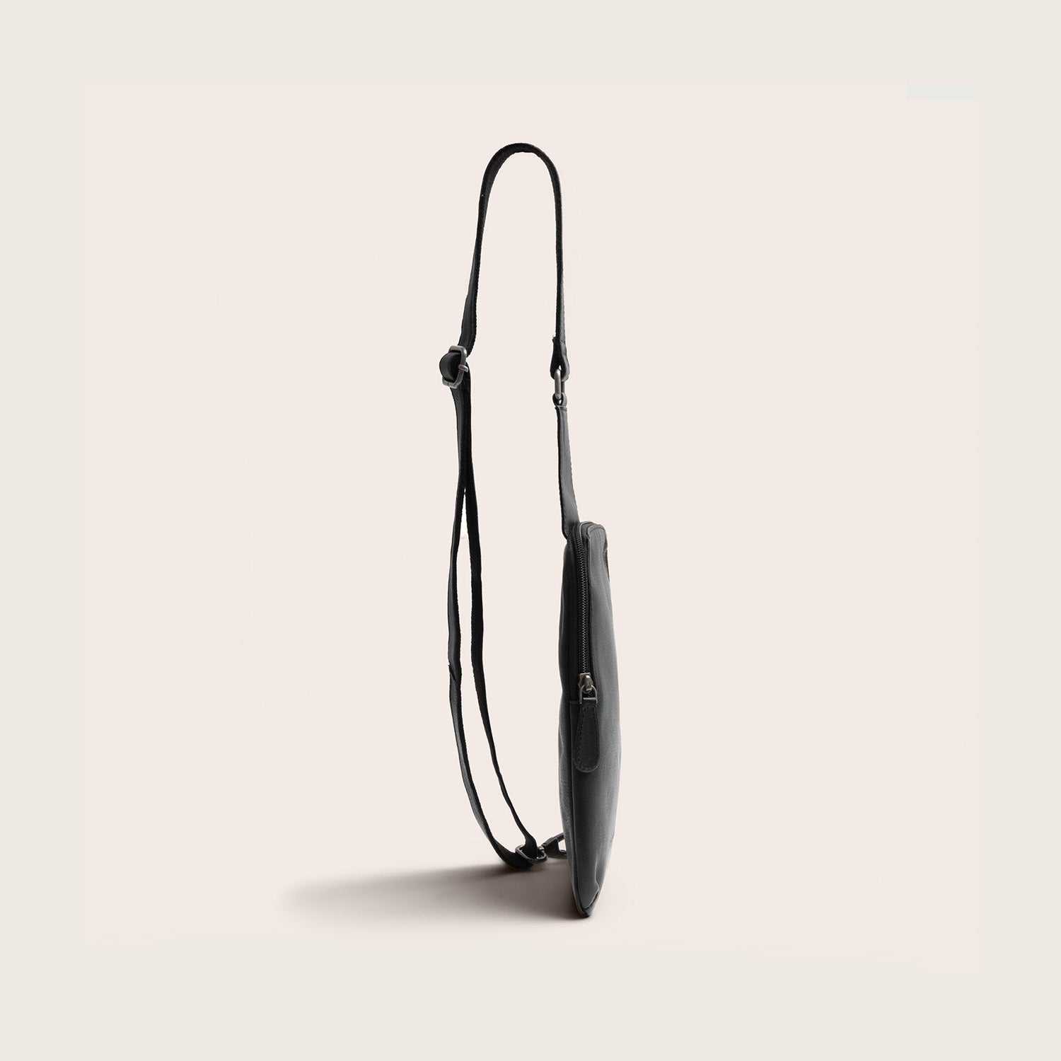 Sacoche Holster en Cuir Noir Isley