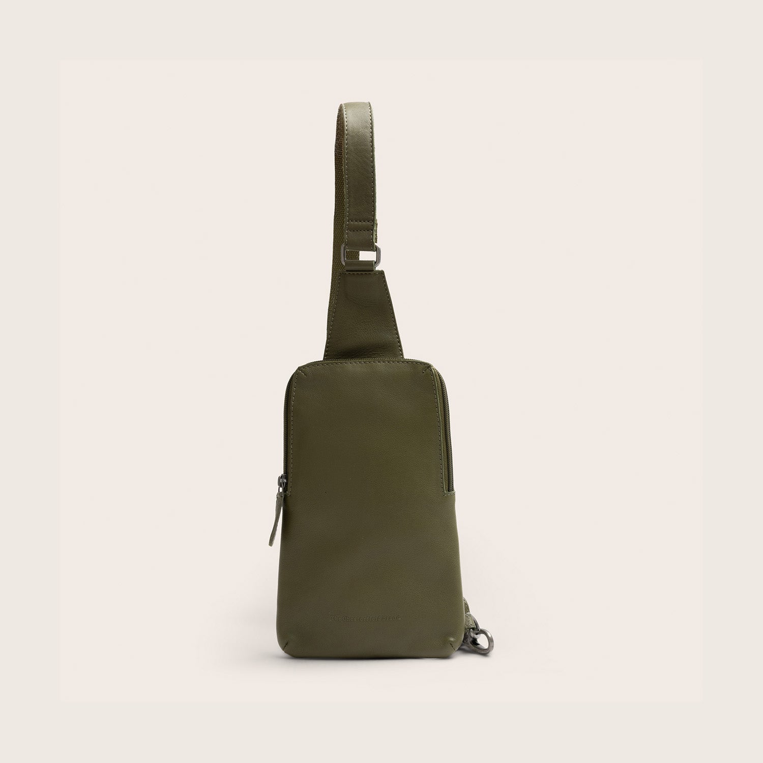 Sacoche Holster en Cuir Vert Olive Isley