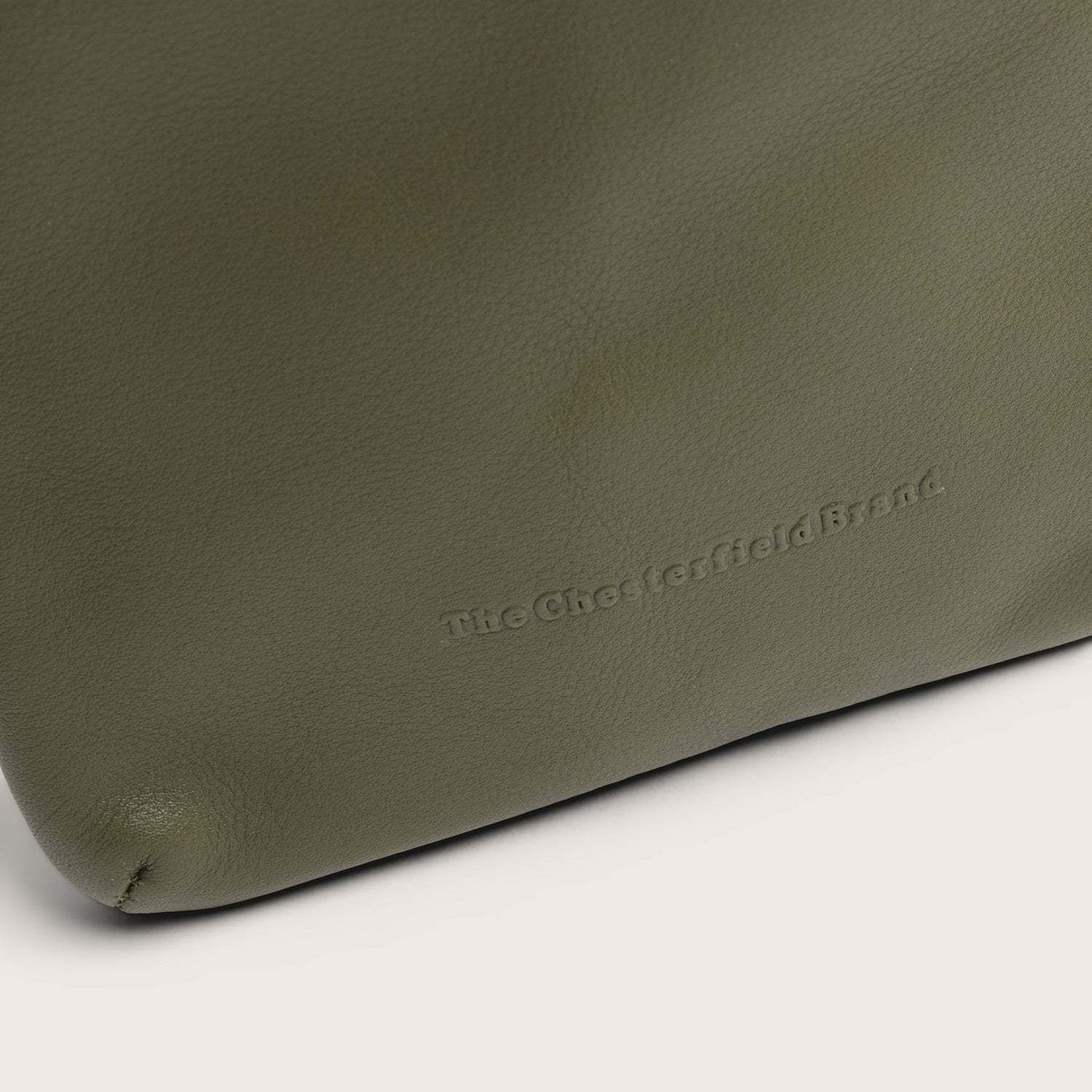 Sacoche Holster en Cuir Vert Olive Isley