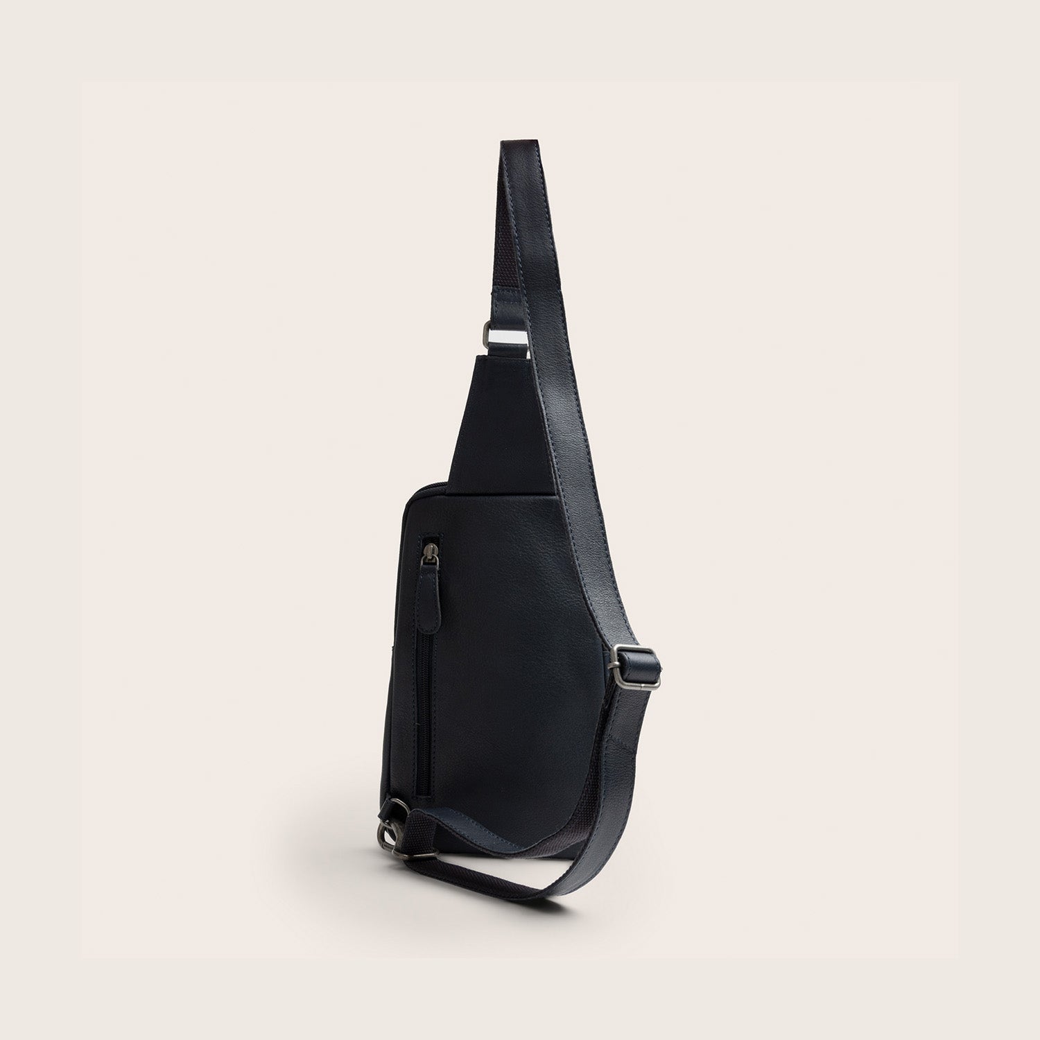 Sacoche Holster en Cuir Bleu Marine Isley
