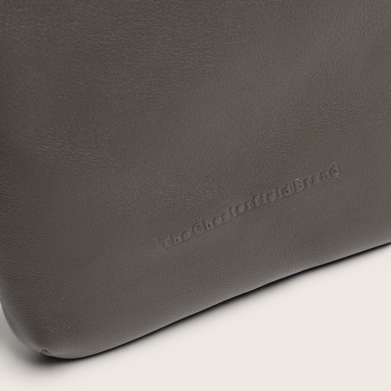 Leather Sling Bag Clay Grey Isley