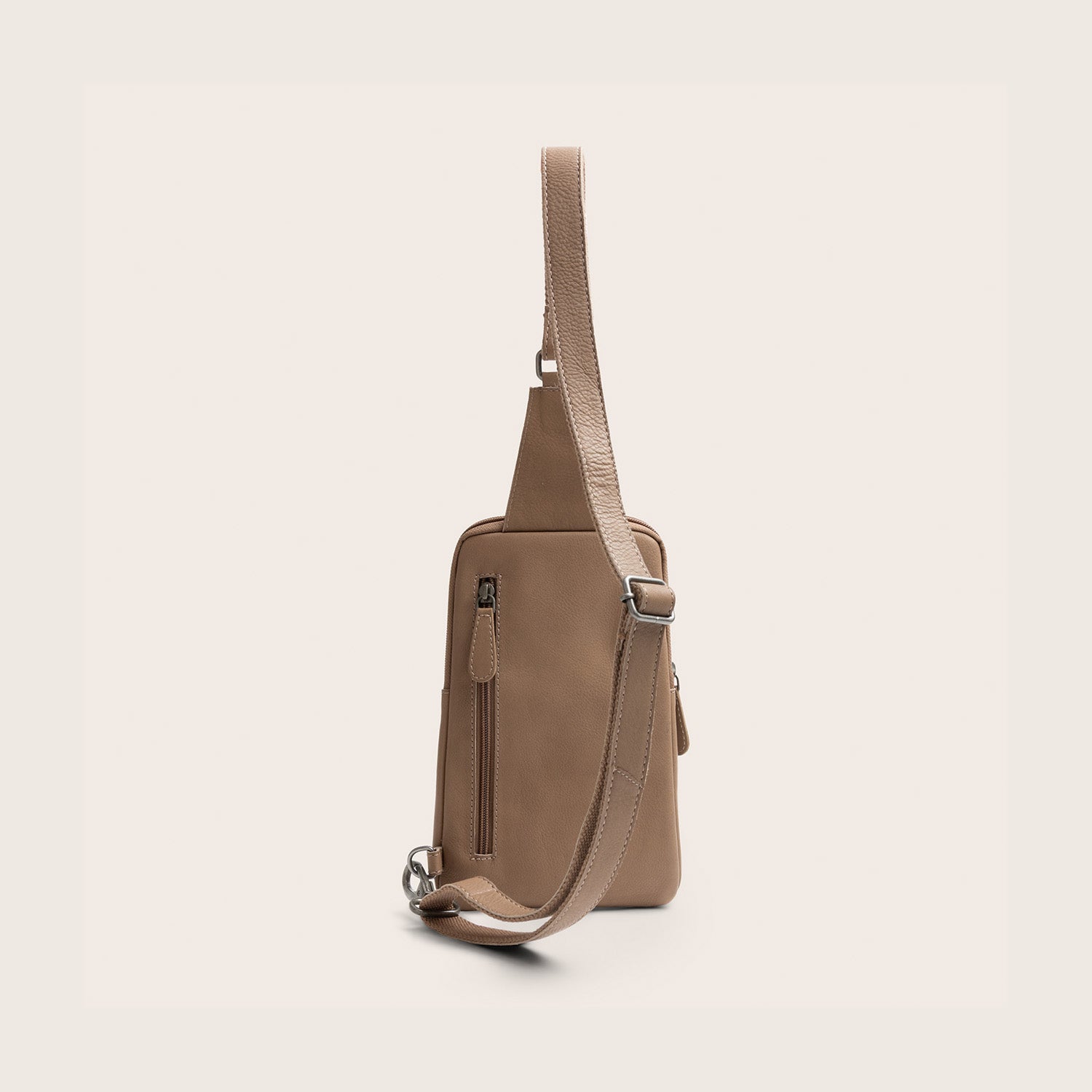 Sacoche Holster en Cuir Taupe Isley