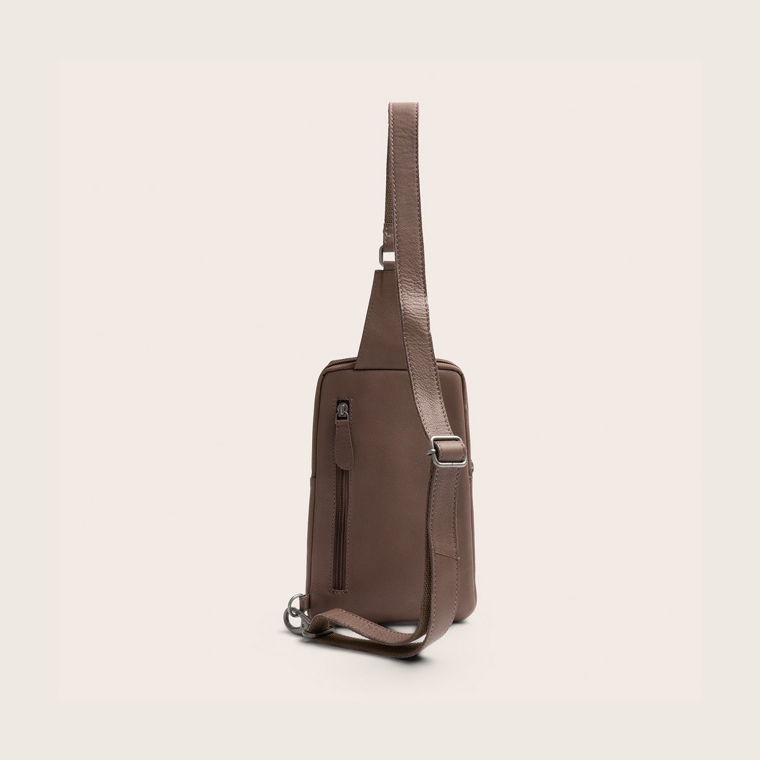 Sacoche Holster en Cuir Taupe Foncé Isley