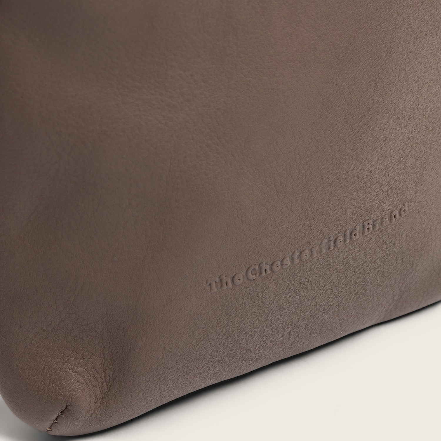 Sacoche Holster en Cuir Taupe Foncé Isley