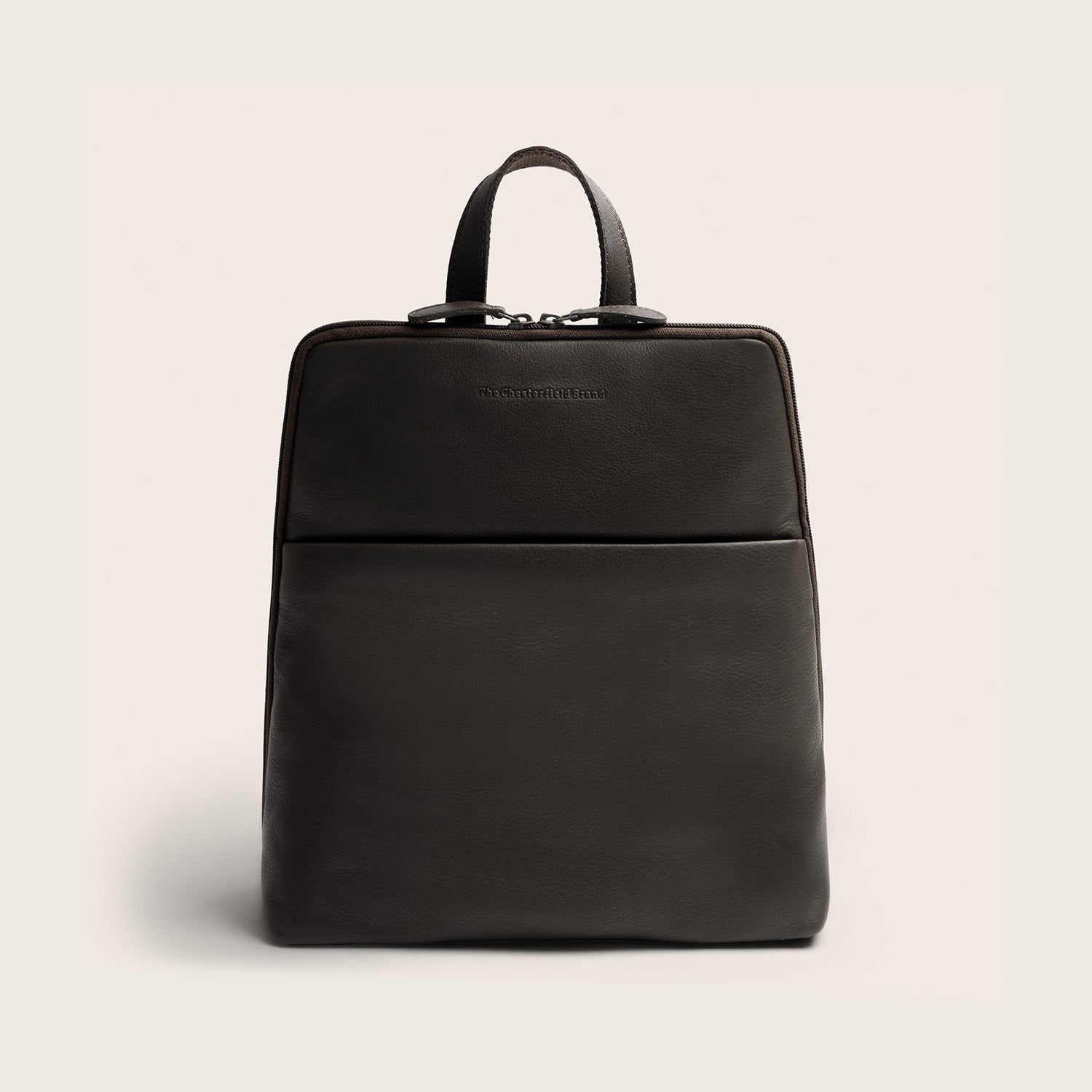 Leder Rucksack Lehmgrau Ilara