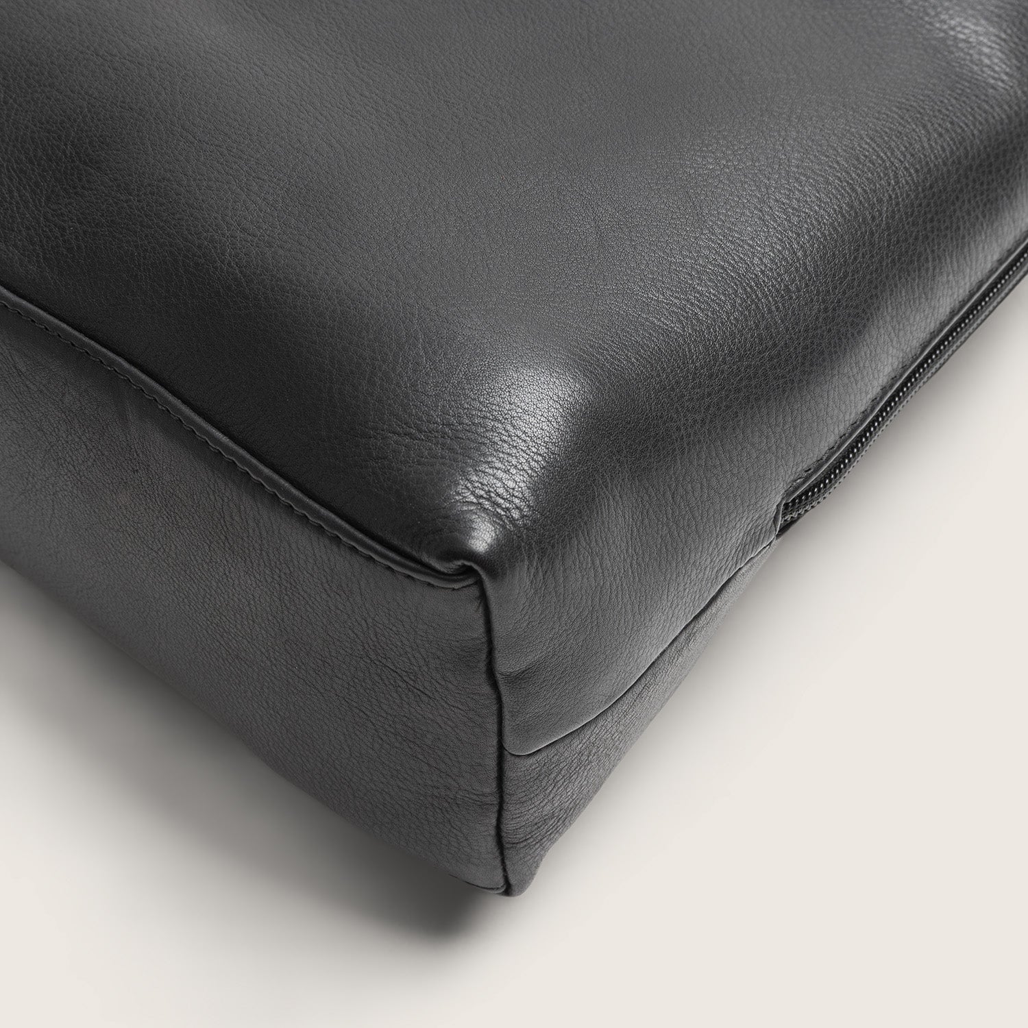 Leather Laptop Backpack Black Rosverra