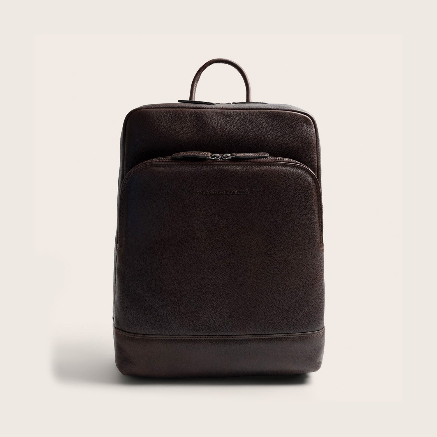 Leder Laptoprucksack Braun Marvello