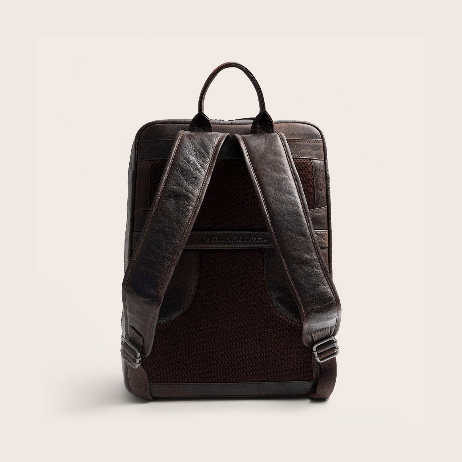 Leder Laptoprucksack Braun Marvello