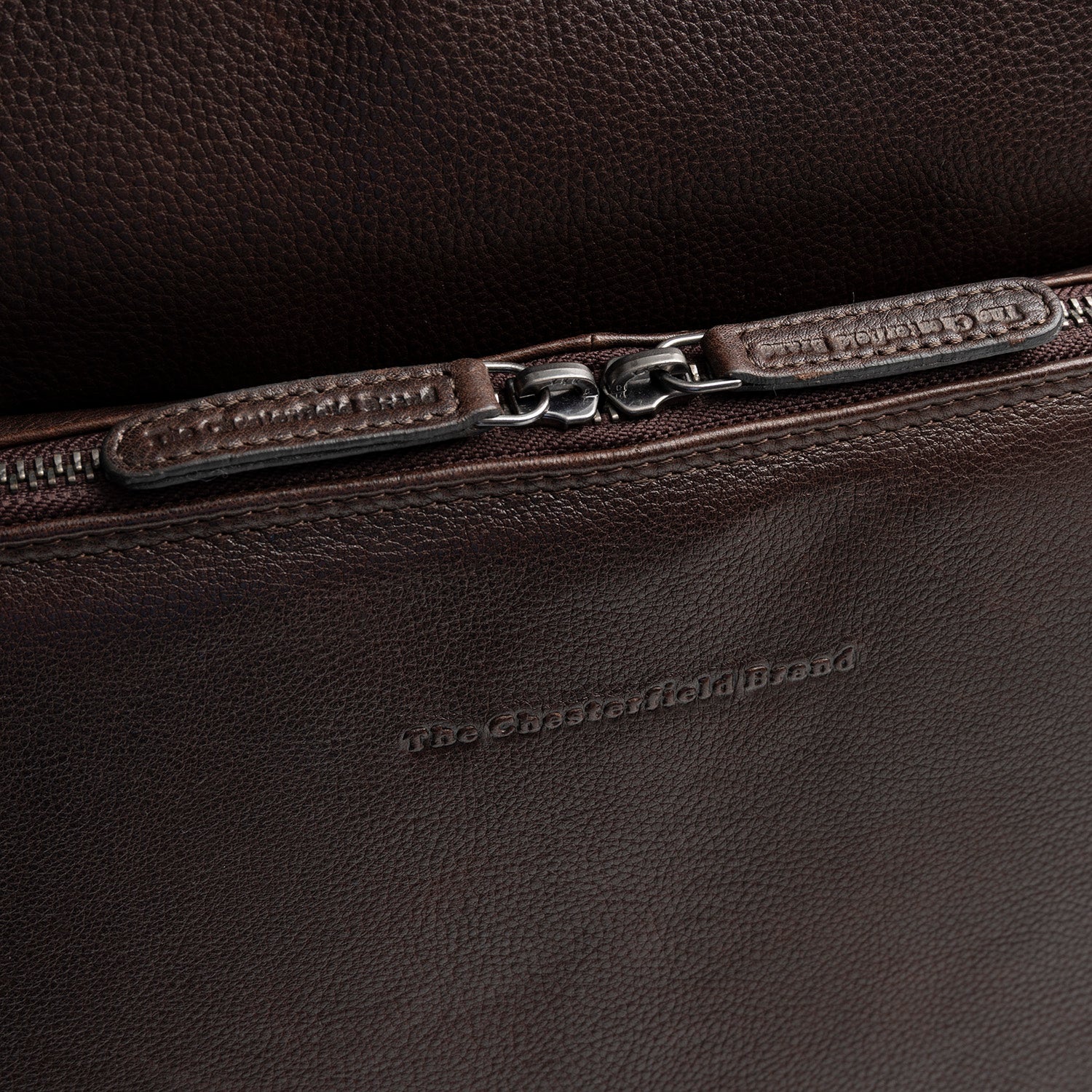 Leder Laptoprucksack Braun Marvello