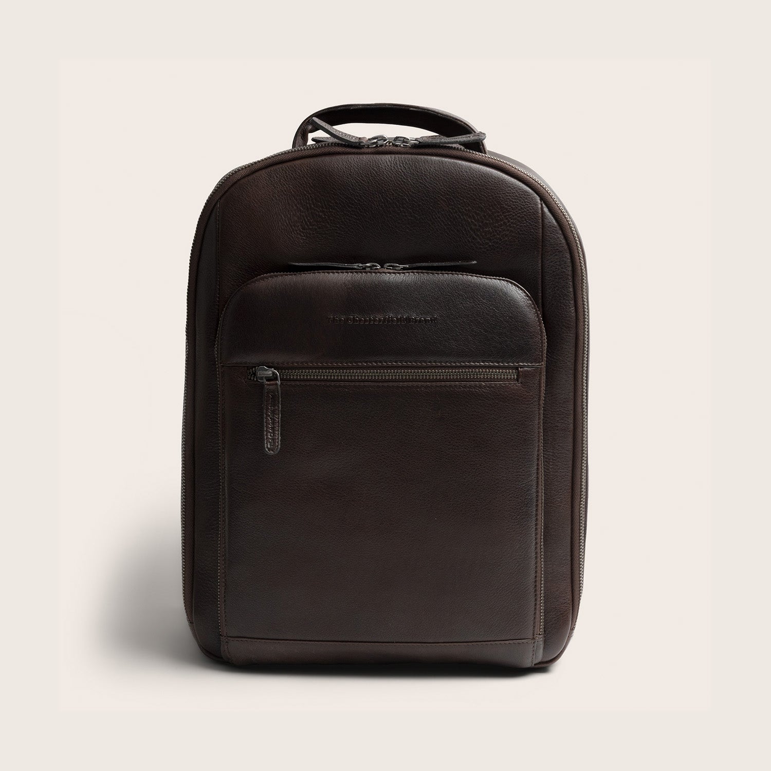 Leder Laptoprucksack Braun Serenzo