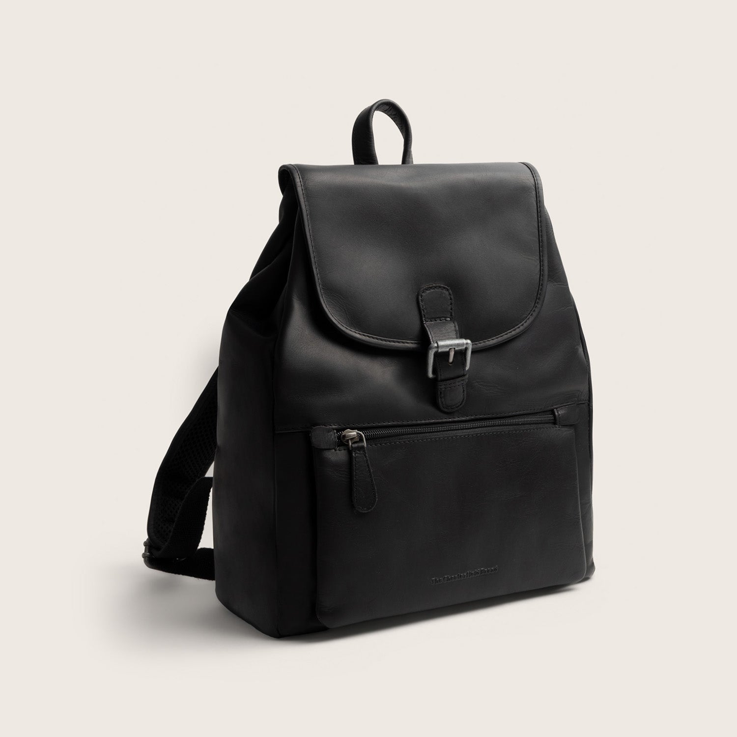Leder Rucksack Schwarz Camden