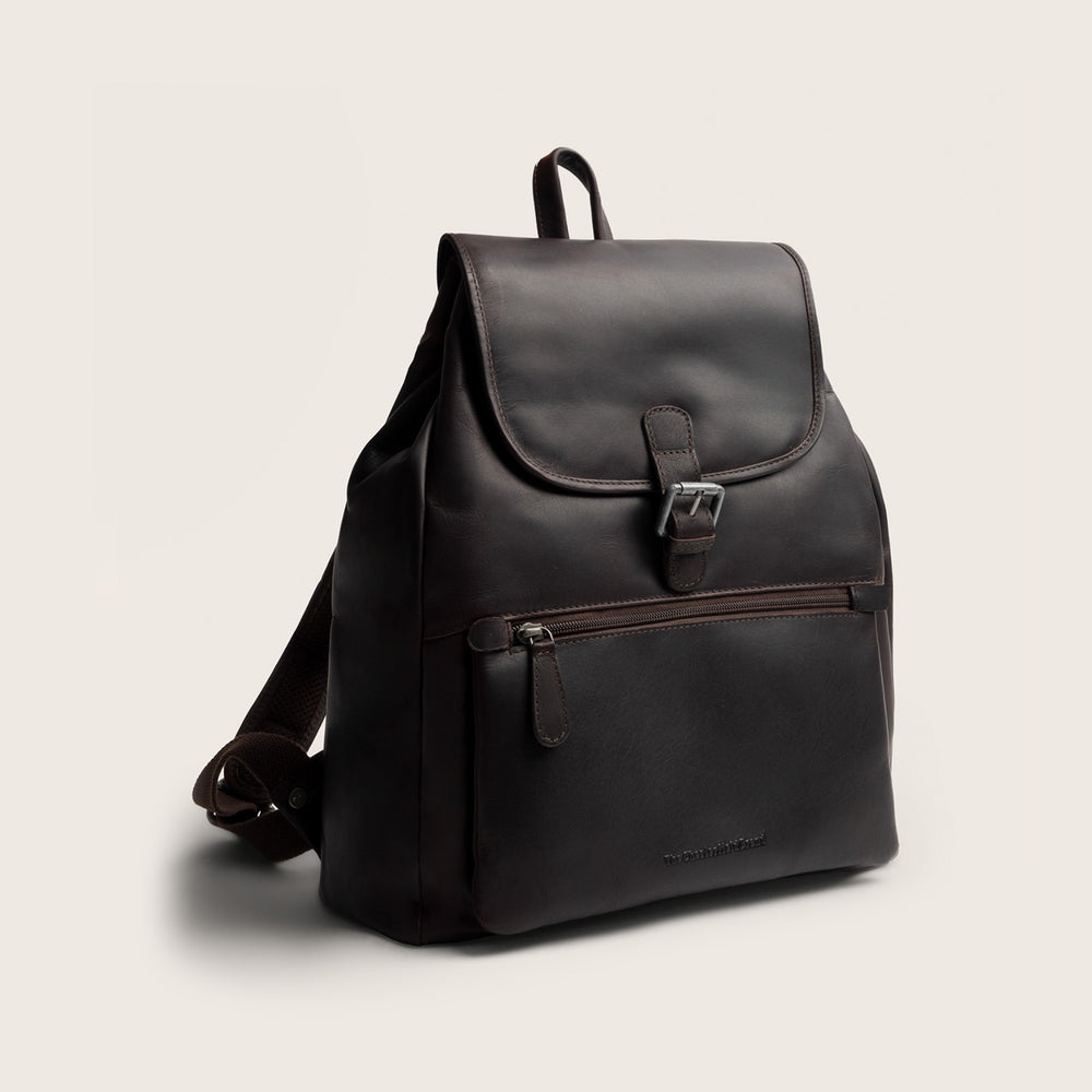Leather Backpack Brown Camden