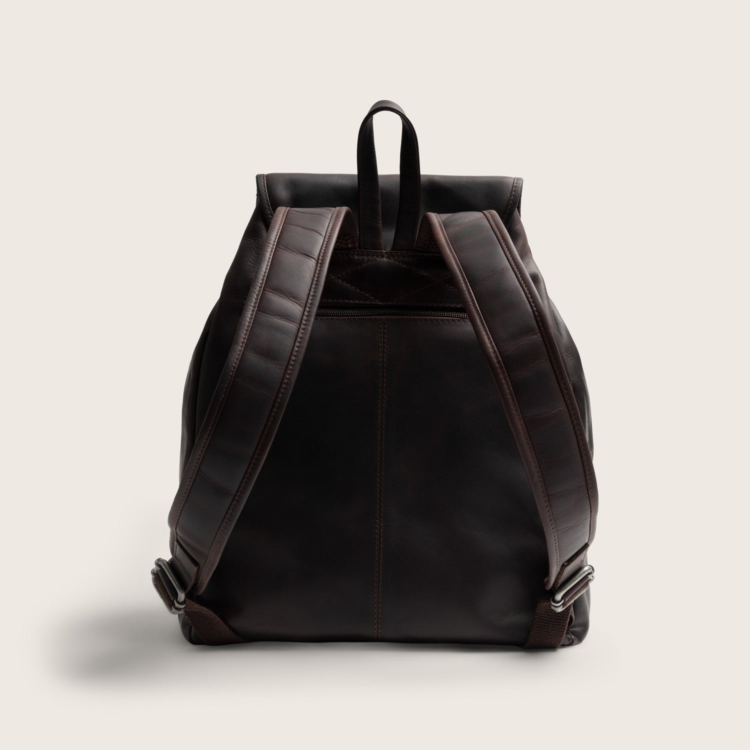 Leder Rucksack Braun Camden