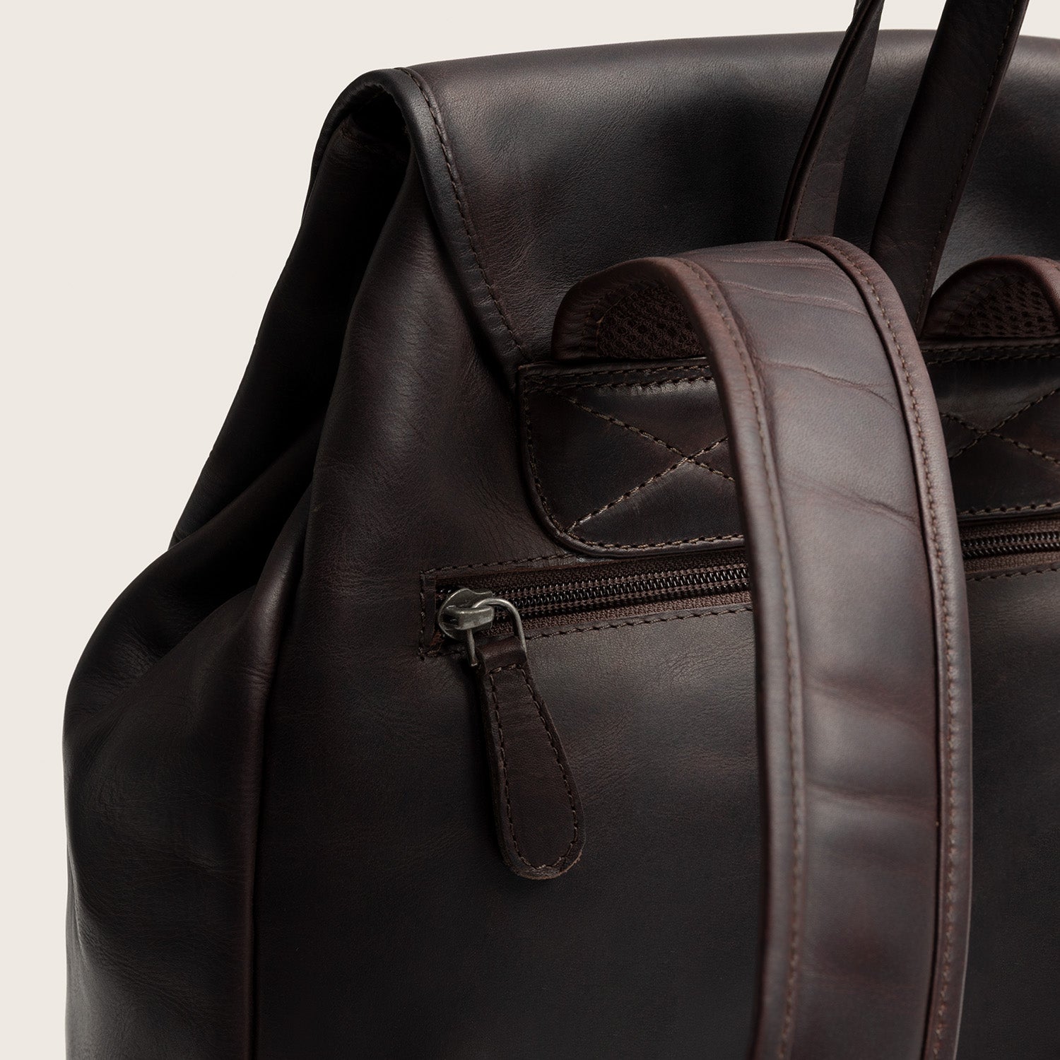 Leder Rucksack Braun Camden