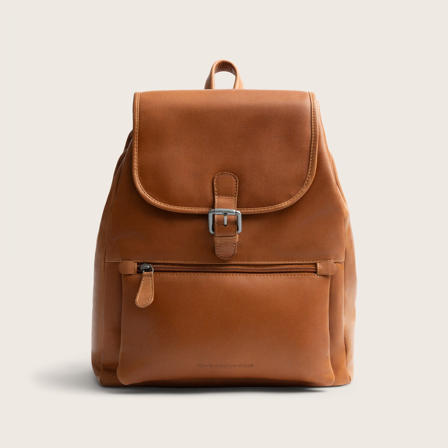 Leder Rucksack Cognac Camden