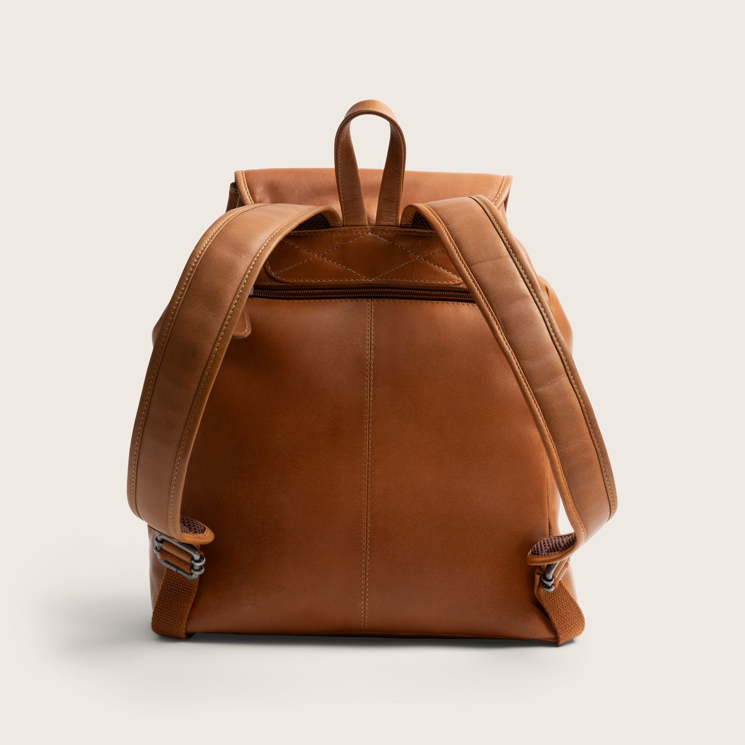 Leder Rucksack Cognac Camden