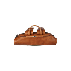Leder Rucksack Stahl Grün Bornholm