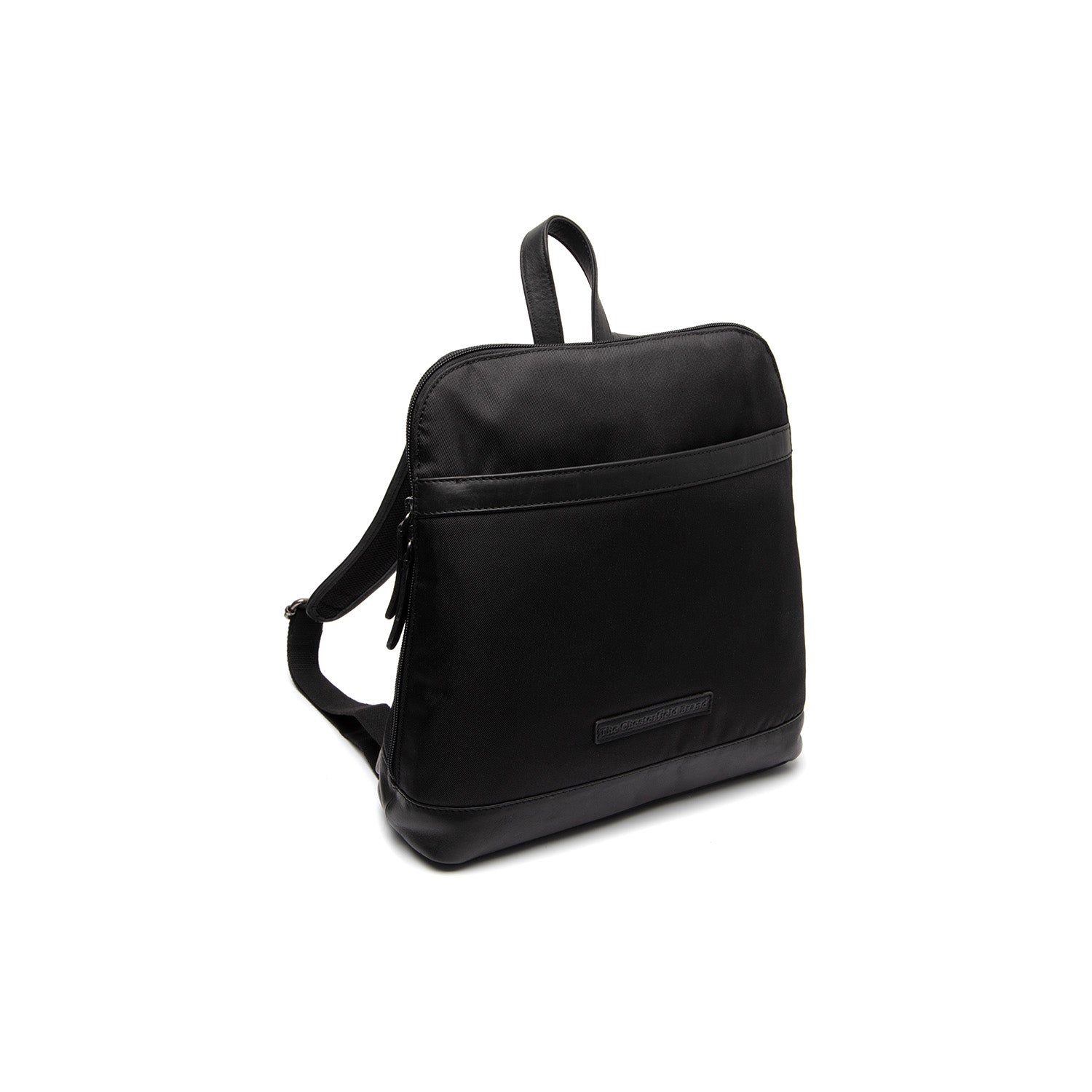 Leather Backpack Black Nesna
