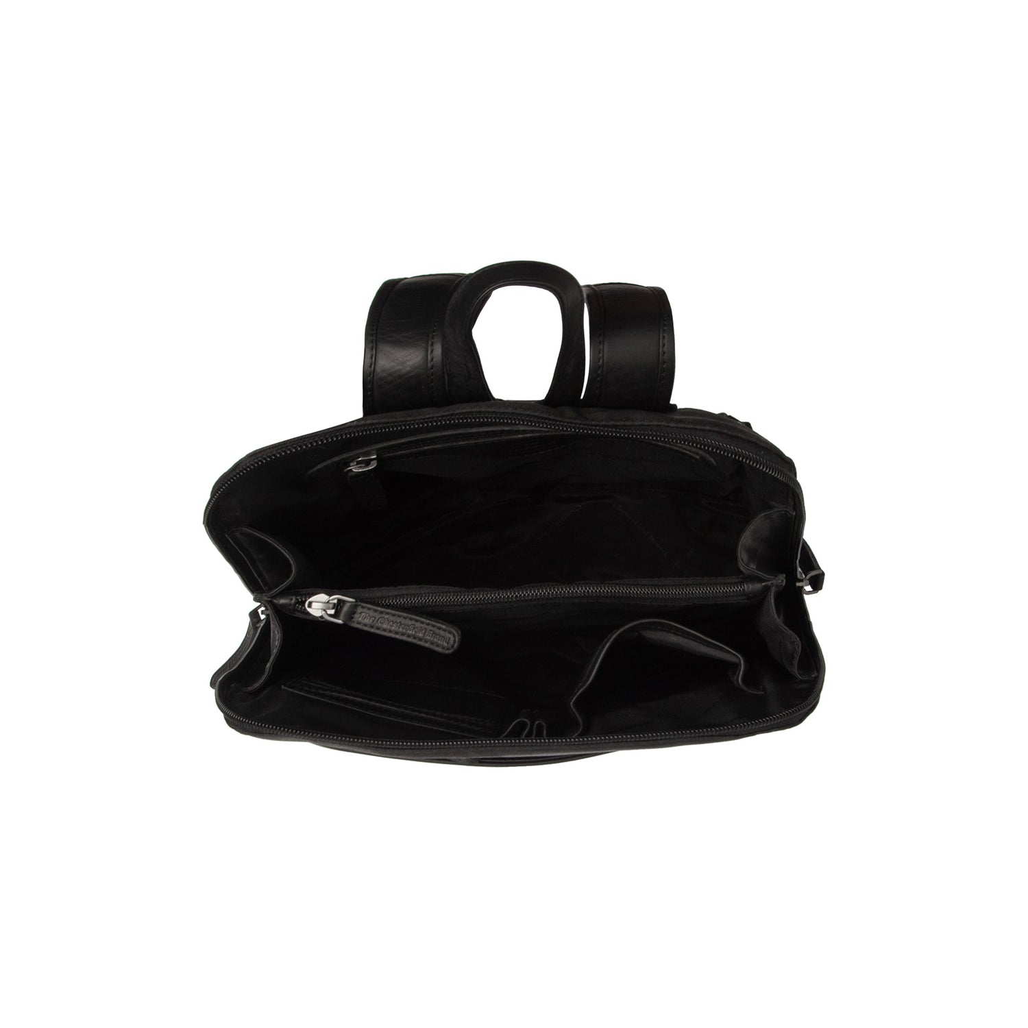 Leather Backpack Black Nesna