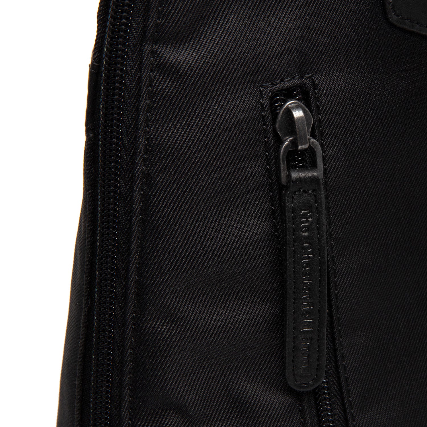 Leather Backpack Black Nesna