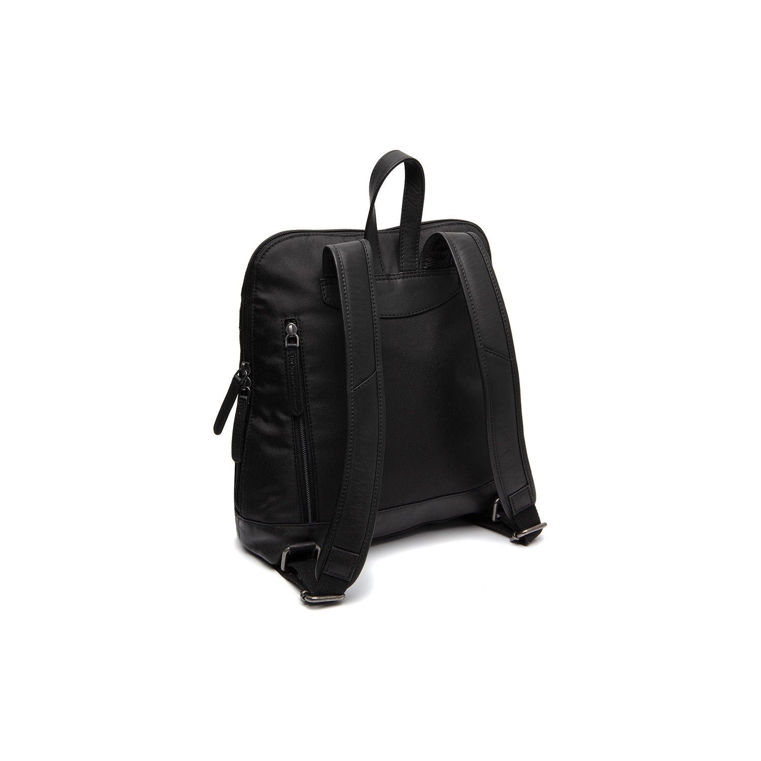 Leather Backpack Black Nesna