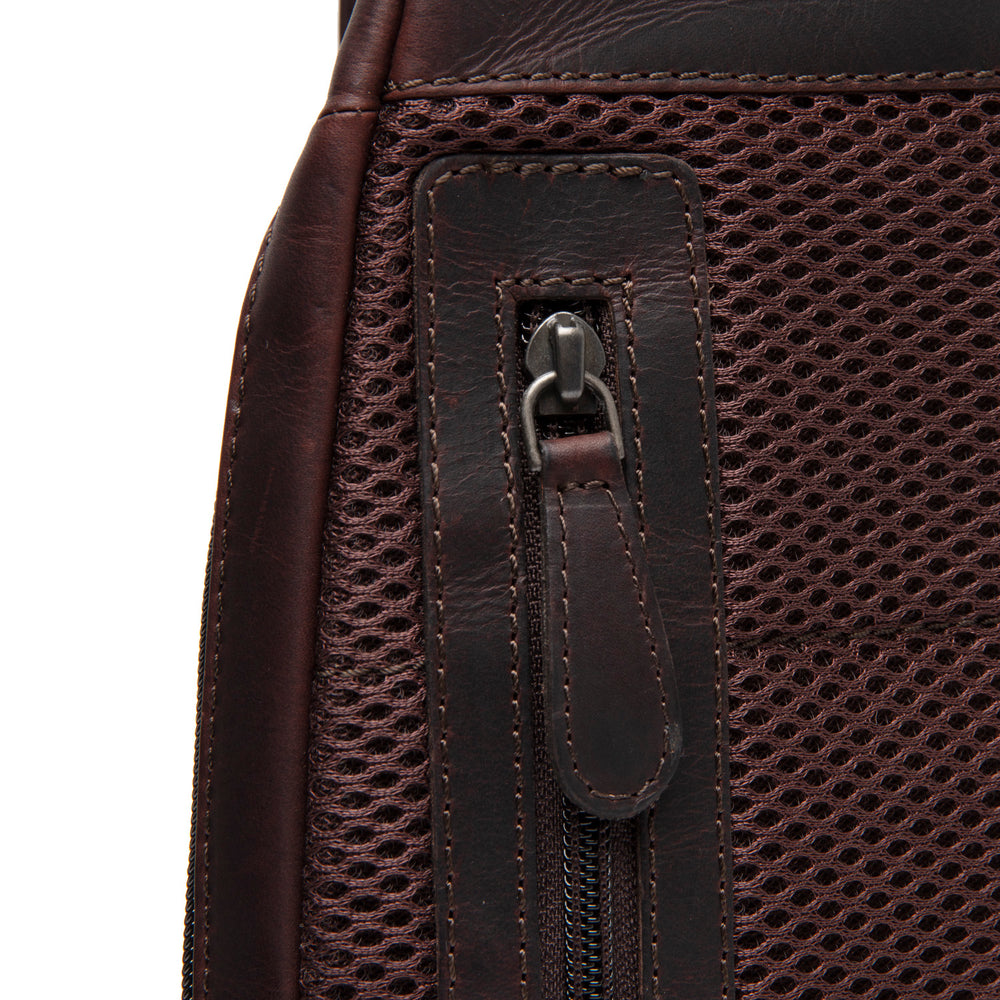 Leder Slingbag Braun Bowey