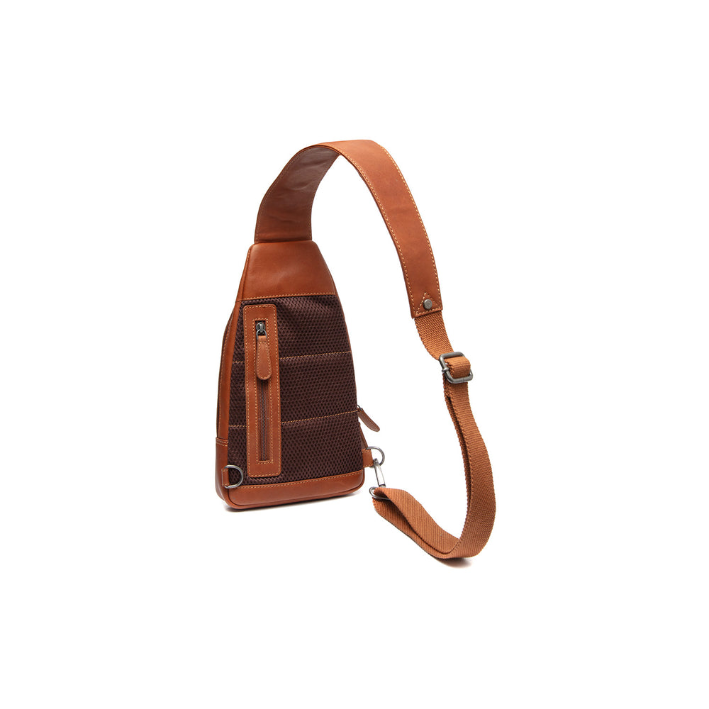 Leder Slingbag Cognac Bowey