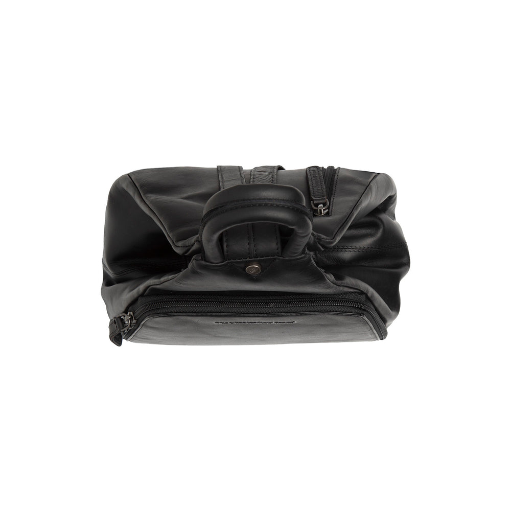 Leather Backpack Black Howard