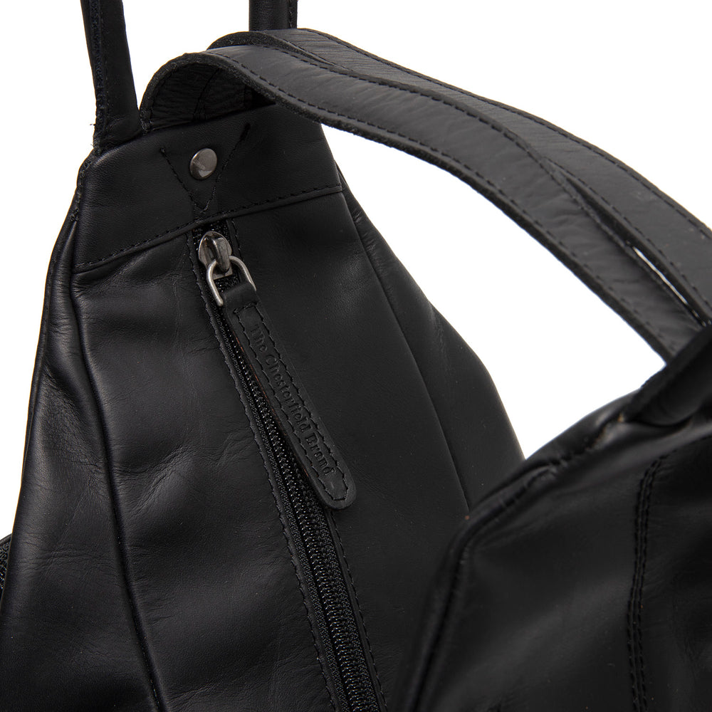 Leather Backpack Black Howard