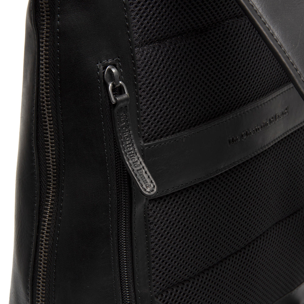 Sac à Dos Ordinateur en Cuir Noir Filmore