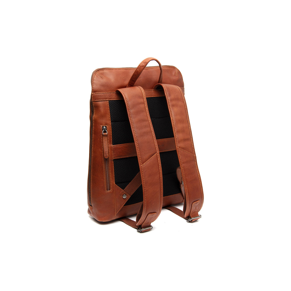 Leather Laptop Backpack Cognac Filmore