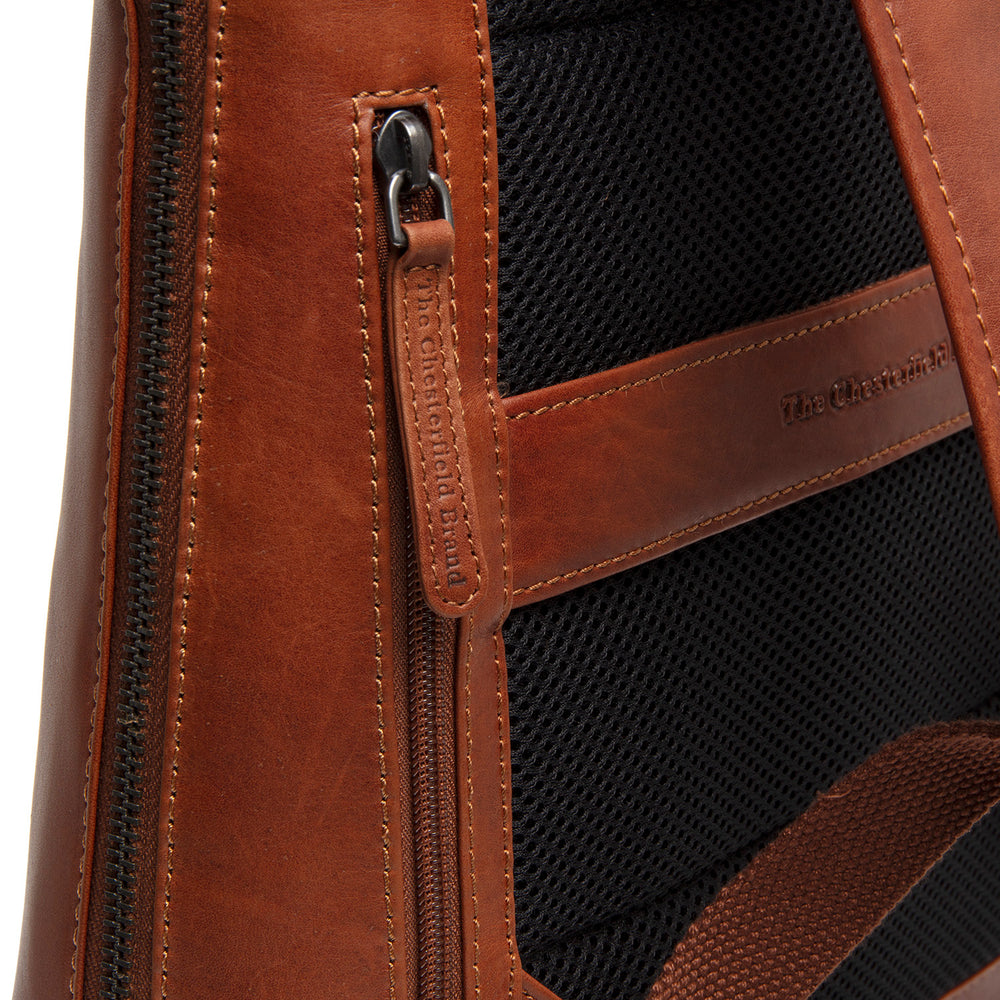 Leather Laptop Backpack Cognac Filmore